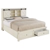 AAmerica Sun Valley Queen Bookcase Bed