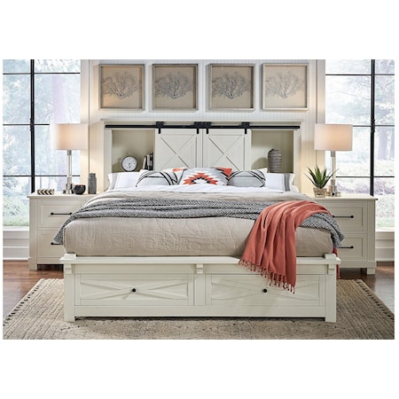 California King Bookcase Bed