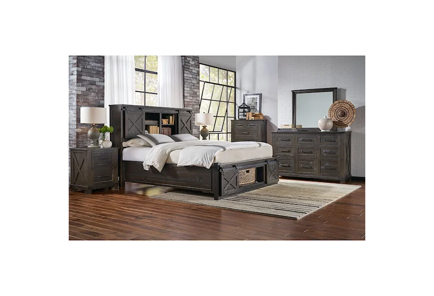 Sun Valley King Bedroom Group by AAmerica at SuperStore
