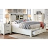 AAmerica Sun Valley California King Bed with Footboard Storage
