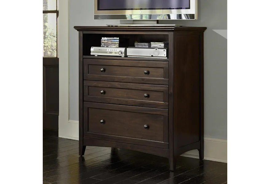 Westlake Media Chest by AAmerica at Esprit Decor Home Furnishings