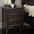 AAmerica Westlake Transitional 3 Drawer Night Stand with Cord Managment 