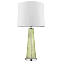 Apple Green 1-Light Table Lamp