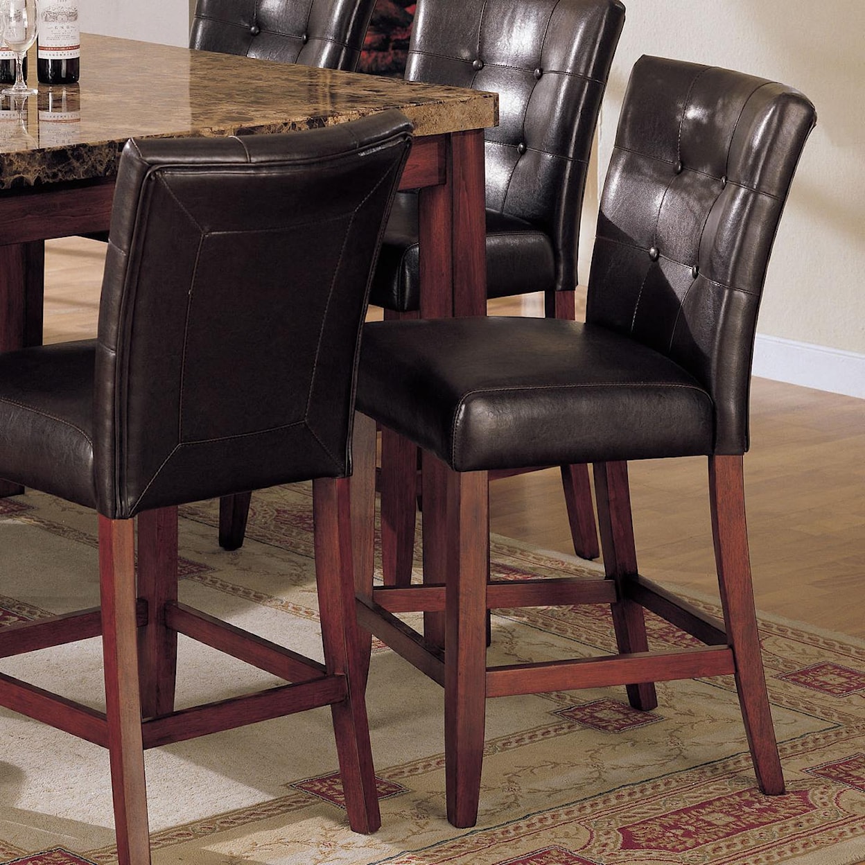 Acme Furniture 7380 Bologna Counter Height Table Set