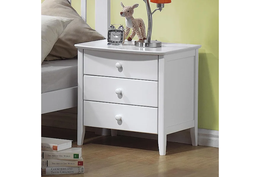 San Marino Nightstand by Acme Furniture at Del Sol Furniture