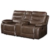 Acme Furniture Aashi Reclining Loveseat w/Console