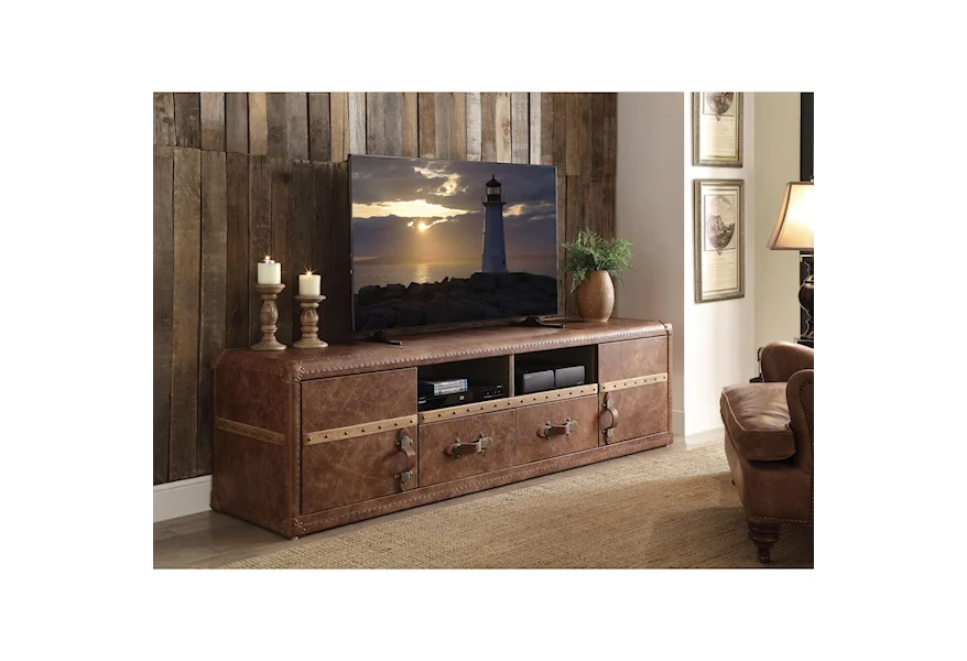 Aberdeen TV Stand by Acme Furniture at Corner Furniture