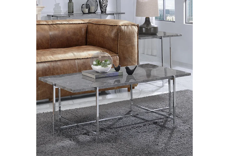 Adelae Coffee Table by Acme Furniture at Dream Home Interiors