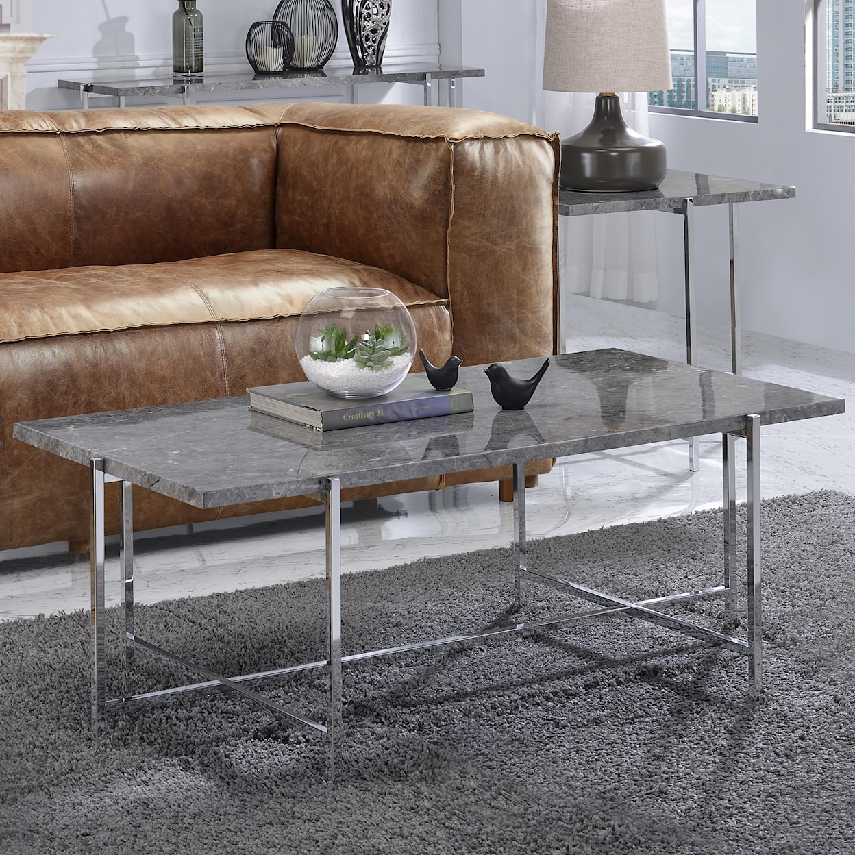 Acme Furniture Adelae Coffee Table