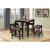 Acme Furniture Ainsley 5Pc Pk Counter Height Set