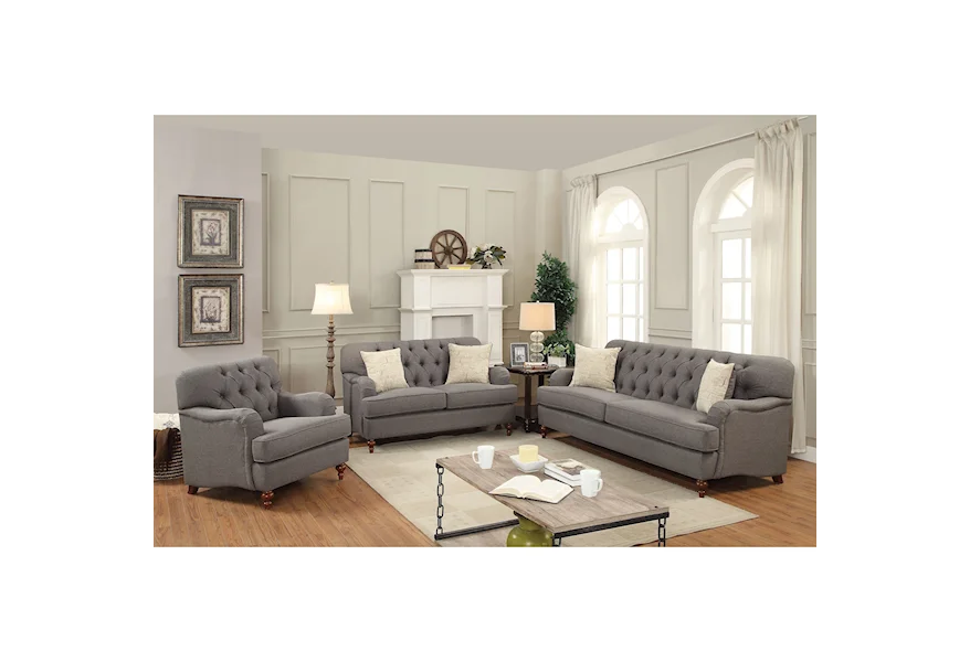 Alianza Stationary Living Room Group by Acme Furniture at Corner Furniture