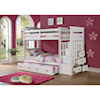 Acme Furniture Allentown Storage Bunkbed with Trundle