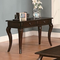 Traditional Sofa Table with Drawer