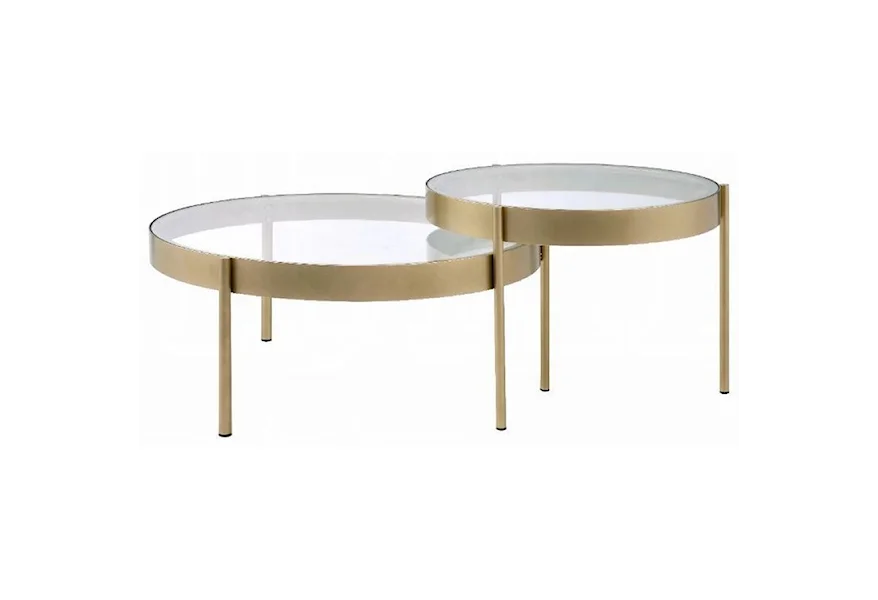 Andover 2-Pack Nesting Tables by Acme Furniture at A1 Furniture & Mattress