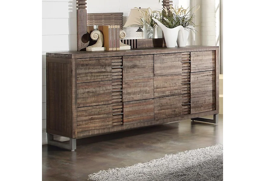 Andria 6 Drawer Dresser by Acme Furniture at A1 Furniture & Mattress