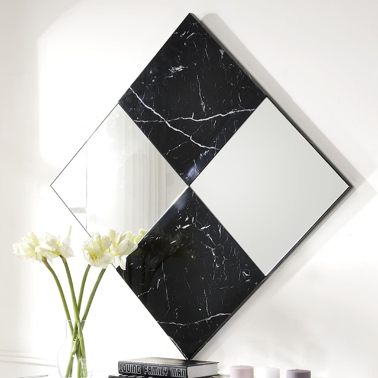 Acme Furniture Angwin Accent Wall Mirror