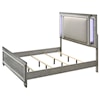 Acme Furniture Antares King Bed (LED HB)
