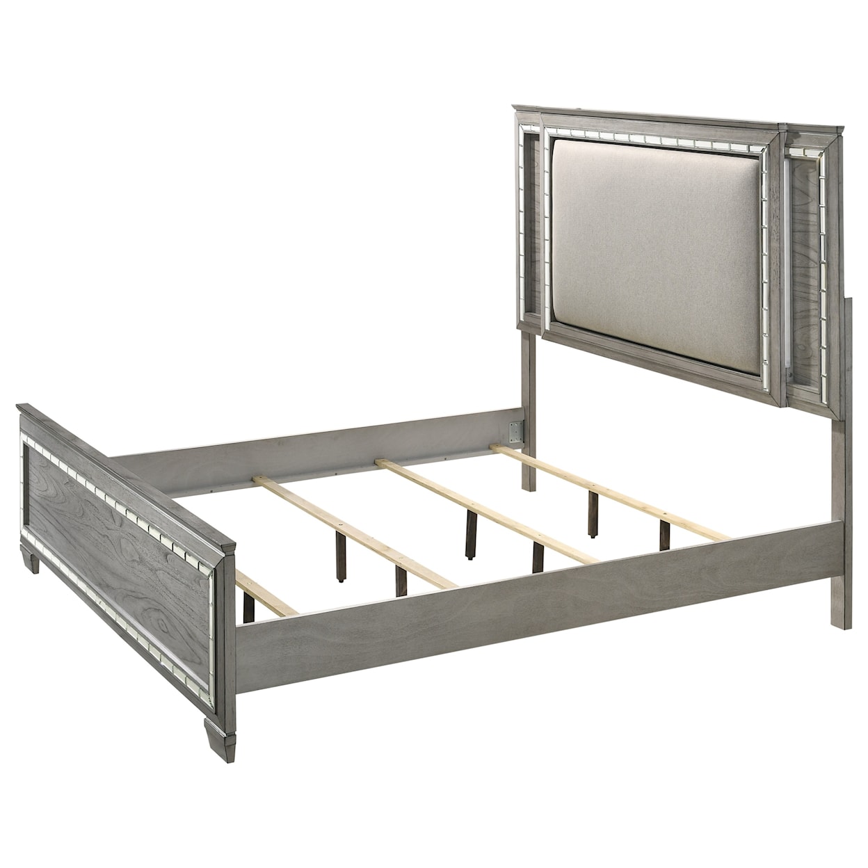 Acme Furniture Antares King Bed (LED HB)