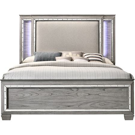 Queen Bed (LED HB)