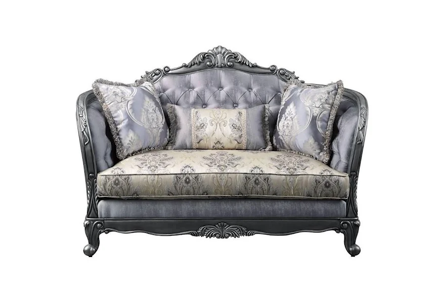 Ariadne Loveseat w/3 Pillows by Acme Furniture at A1 Furniture & Mattress