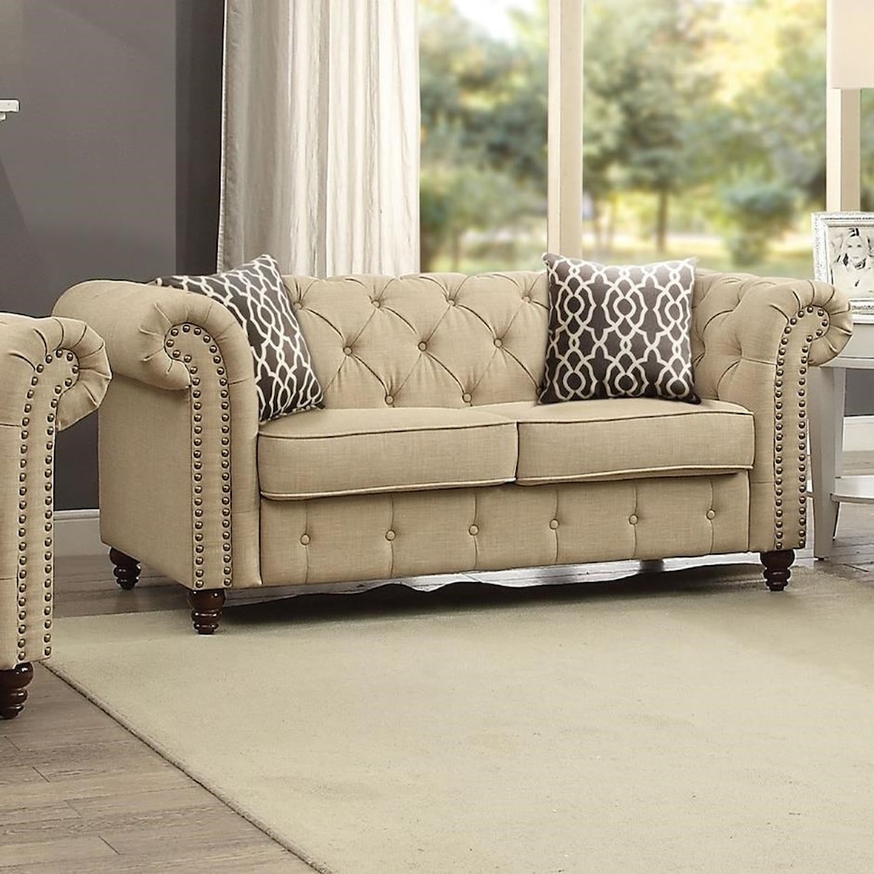 Acme Furniture Aurelia Loveseat