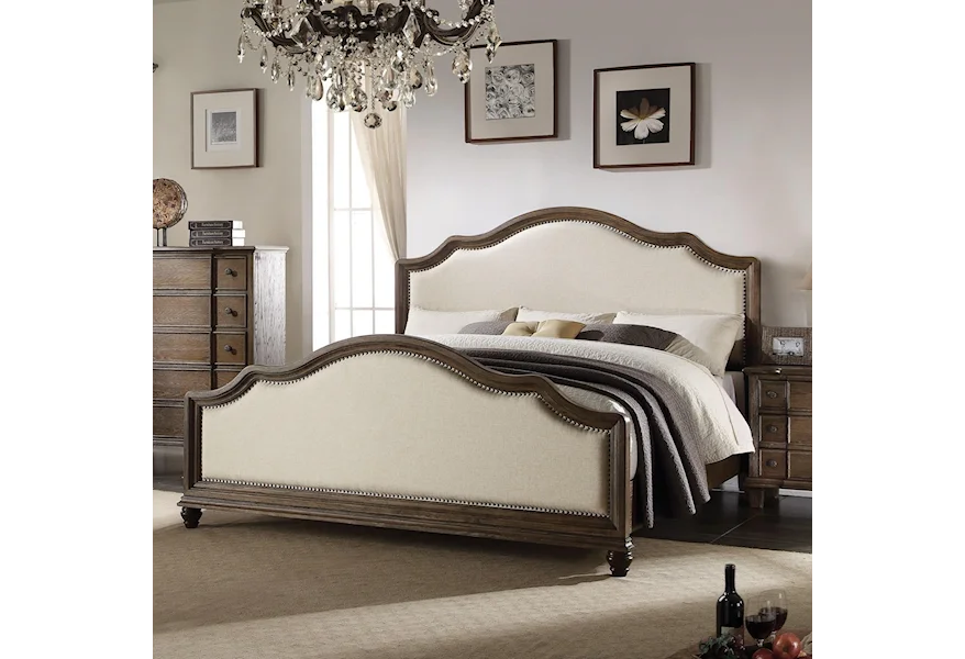 Baudouin California King Bed by Acme Furniture at A1 Furniture & Mattress