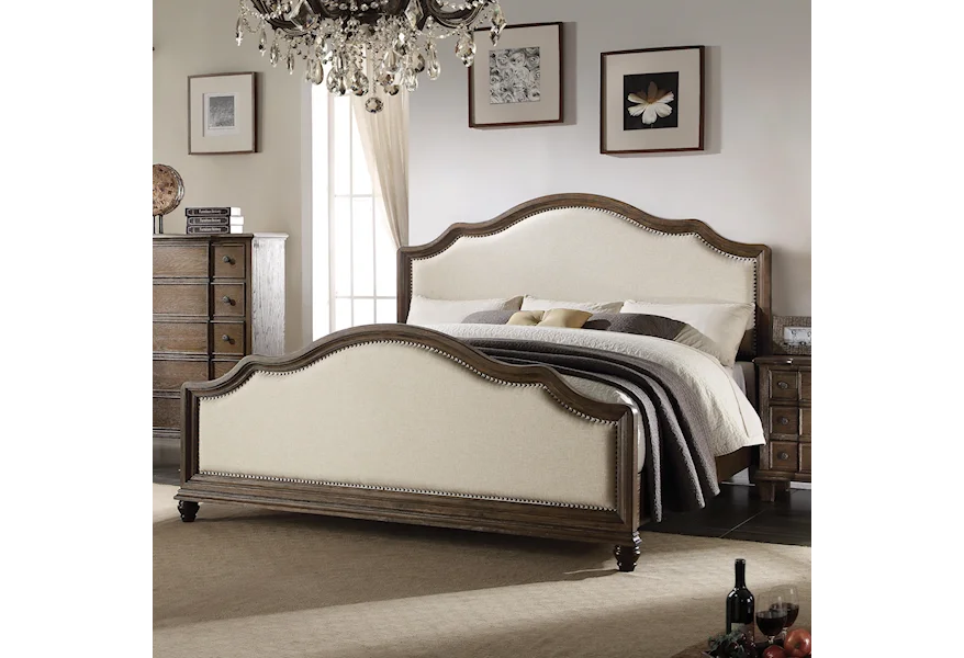 Baudouin Queen Bed by Acme Furniture at A1 Furniture & Mattress