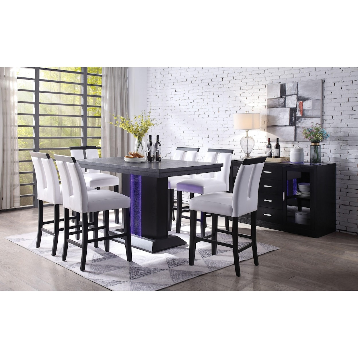 Acme Furniture Bernice Counter Height Chairs