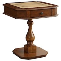 Traditional 2-Drawer Game Table for Chess, Checkers and Backgammon