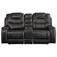 Reclining Loveseat w/Console