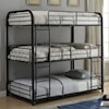 Acme Furniture Cairo Triple Full Bunk Bed