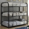 Acme Furniture Cairo Triple Twin Bunk Bed