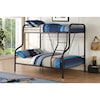 Acme Furniture Cairo Twin Over Full Bunk Bed