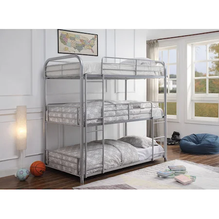 Triple Twin Bunk Bed