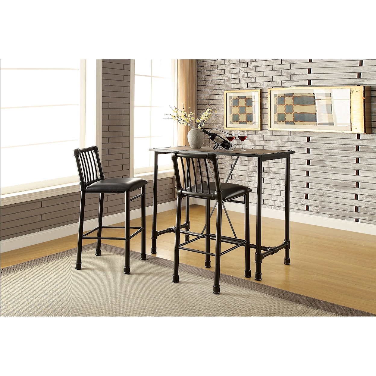 Acme Furniture Caitlin Bar Chair