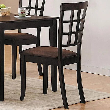 Espresso Side Chair