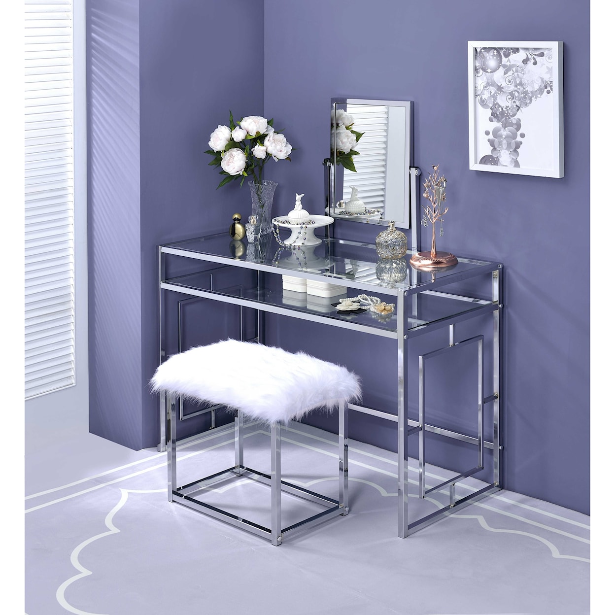 Acme Furniture Carenze II Vanity Set