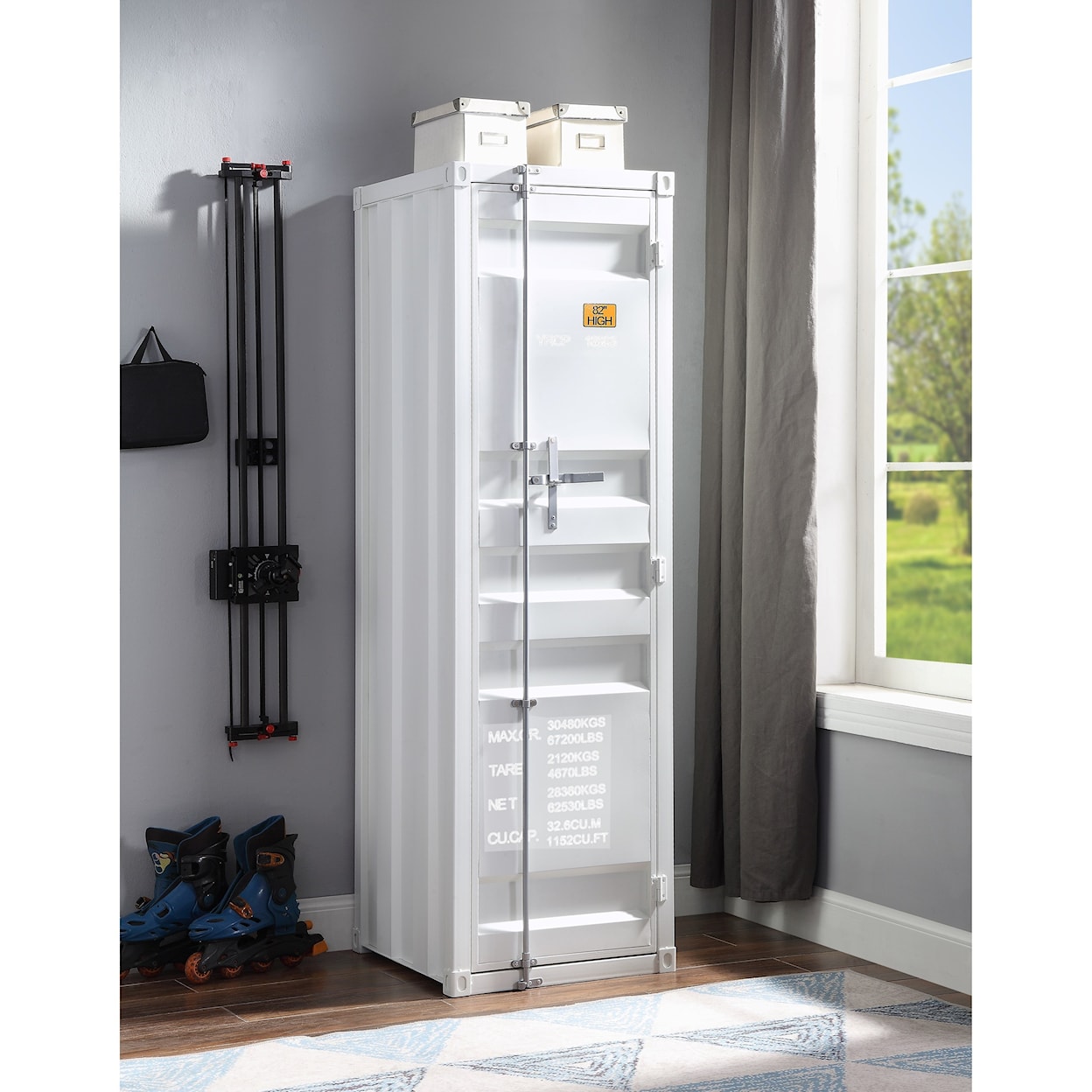 Acme Furniture Cargo Wardrobe (Single Door)