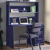 Desk & Hutch with Container Style