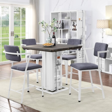 5-Piece Counter Table Set