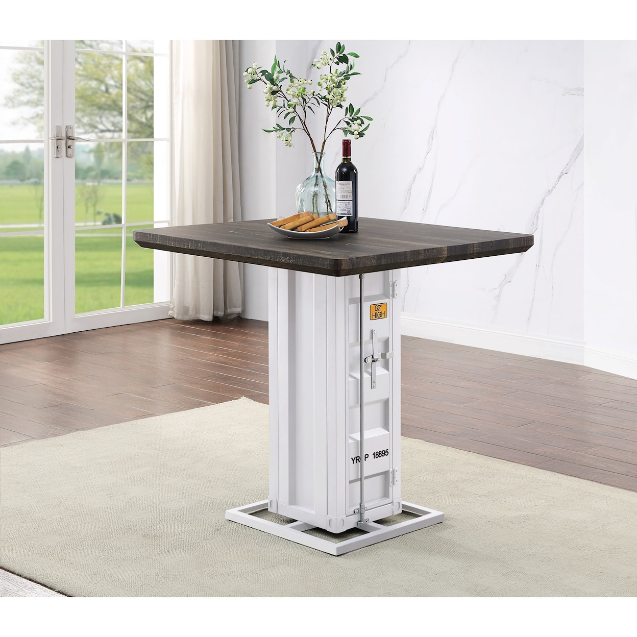 Acme Furniture Cargo Counter Height Table