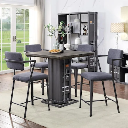 5-Piece Counter Table Set