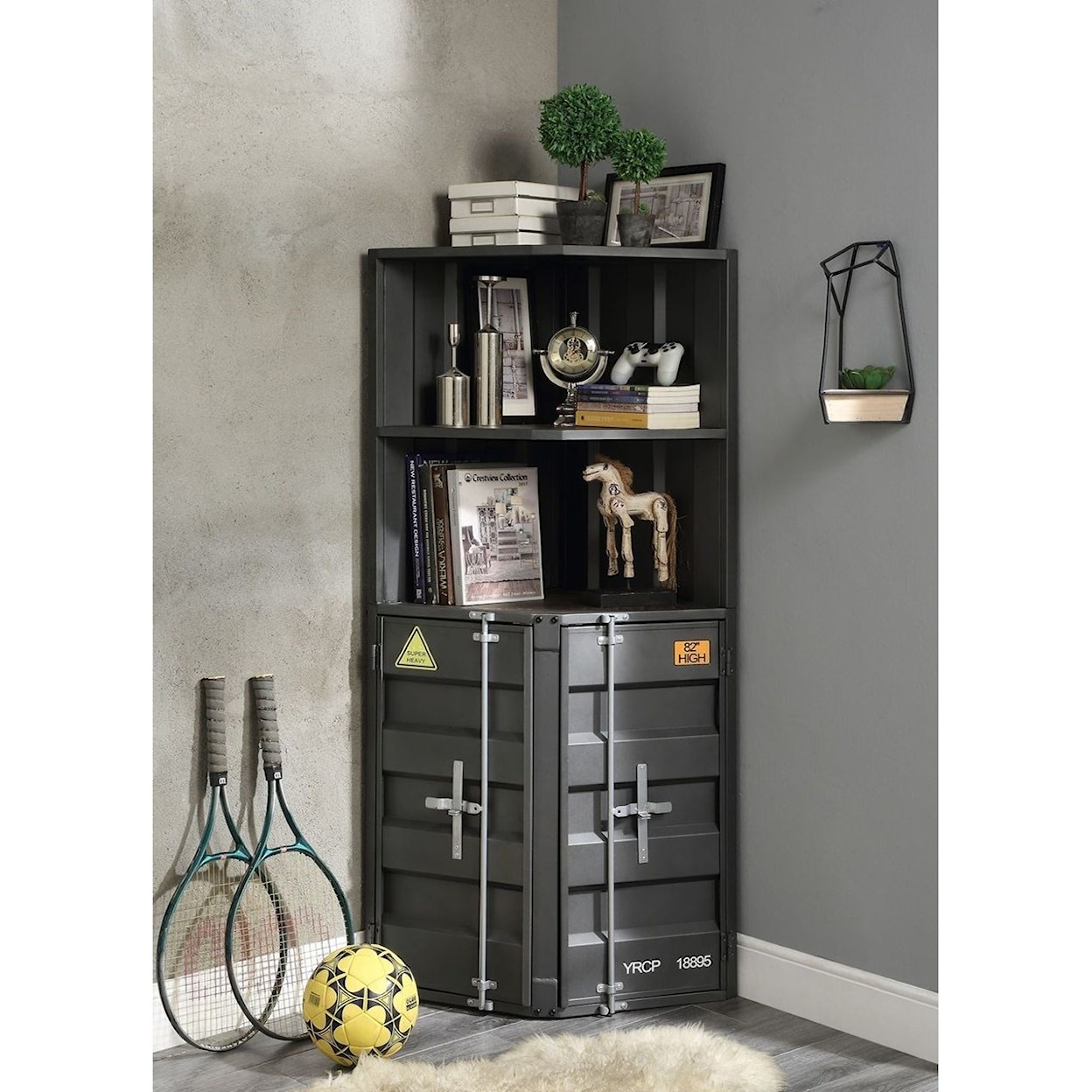 Acme Furniture Cargo Corner Bookcase