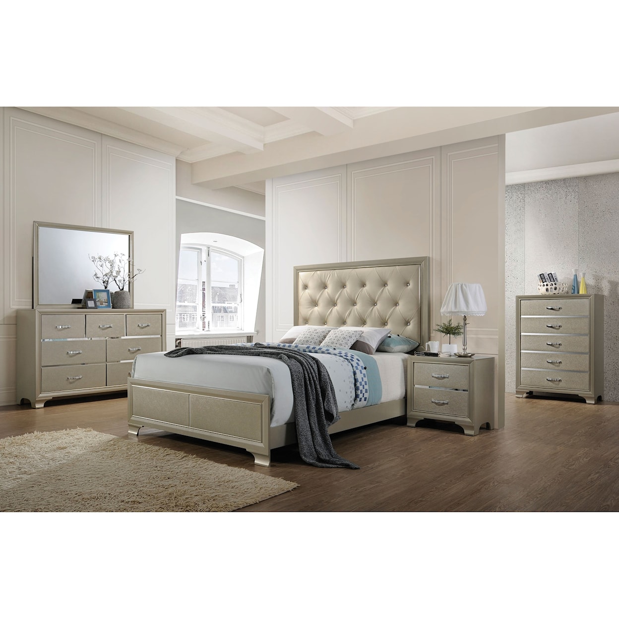 Acme Furniture Carine Queen Bedroom Group