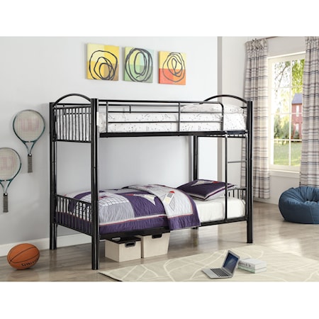 Twin over Twin Bunk Bed