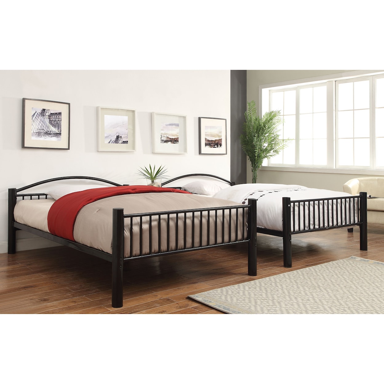 Acme Furniture Cayelynn Full over Full Bunk Bed