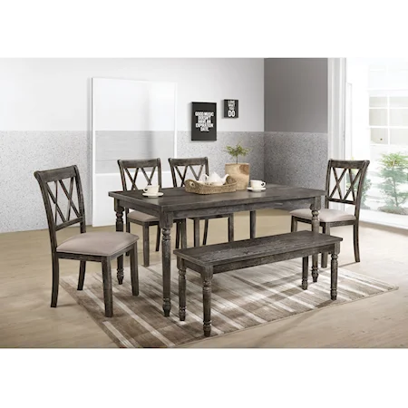 Dining Table set with Bench