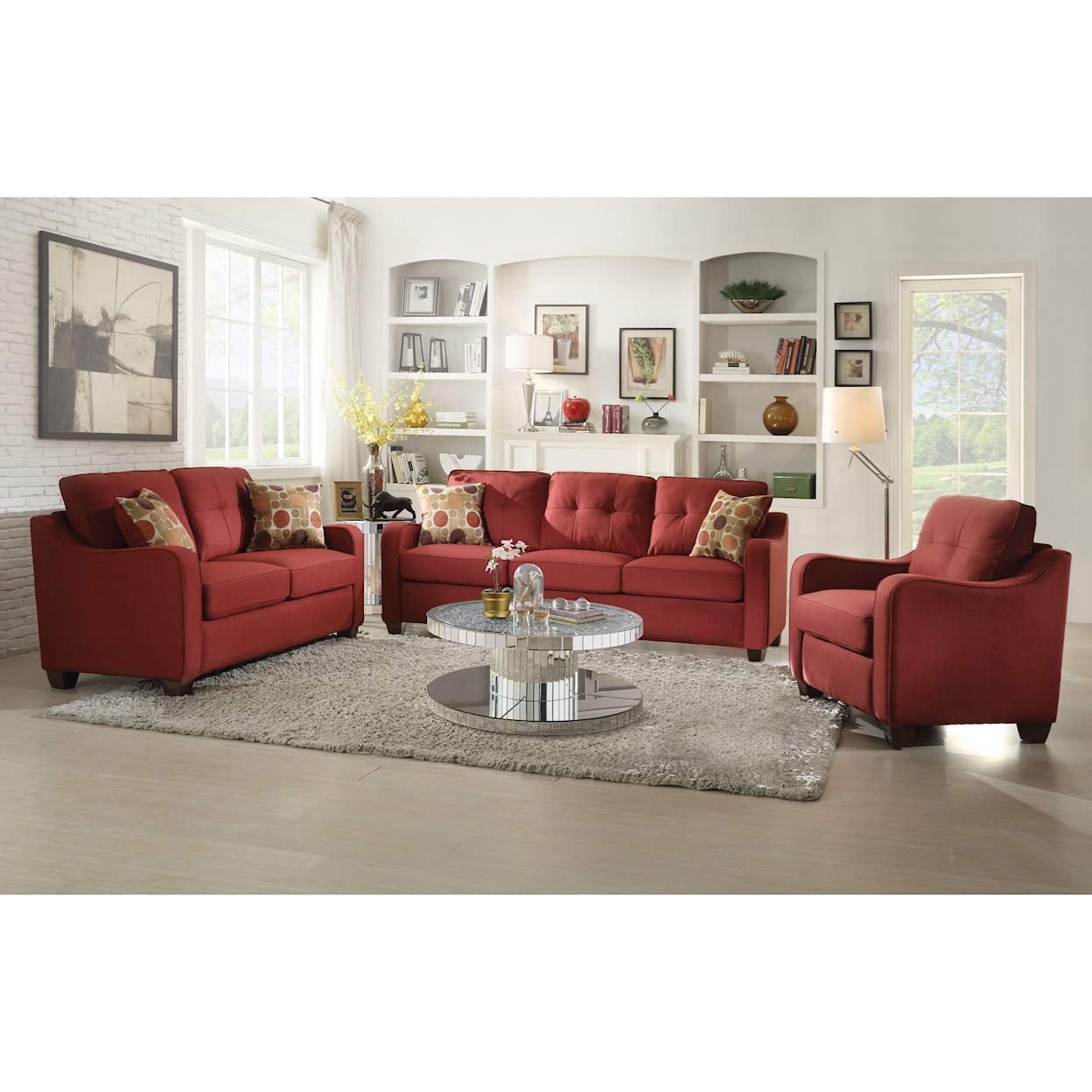 Acme Furniture Cleavon II Sofa w/2 Pillows