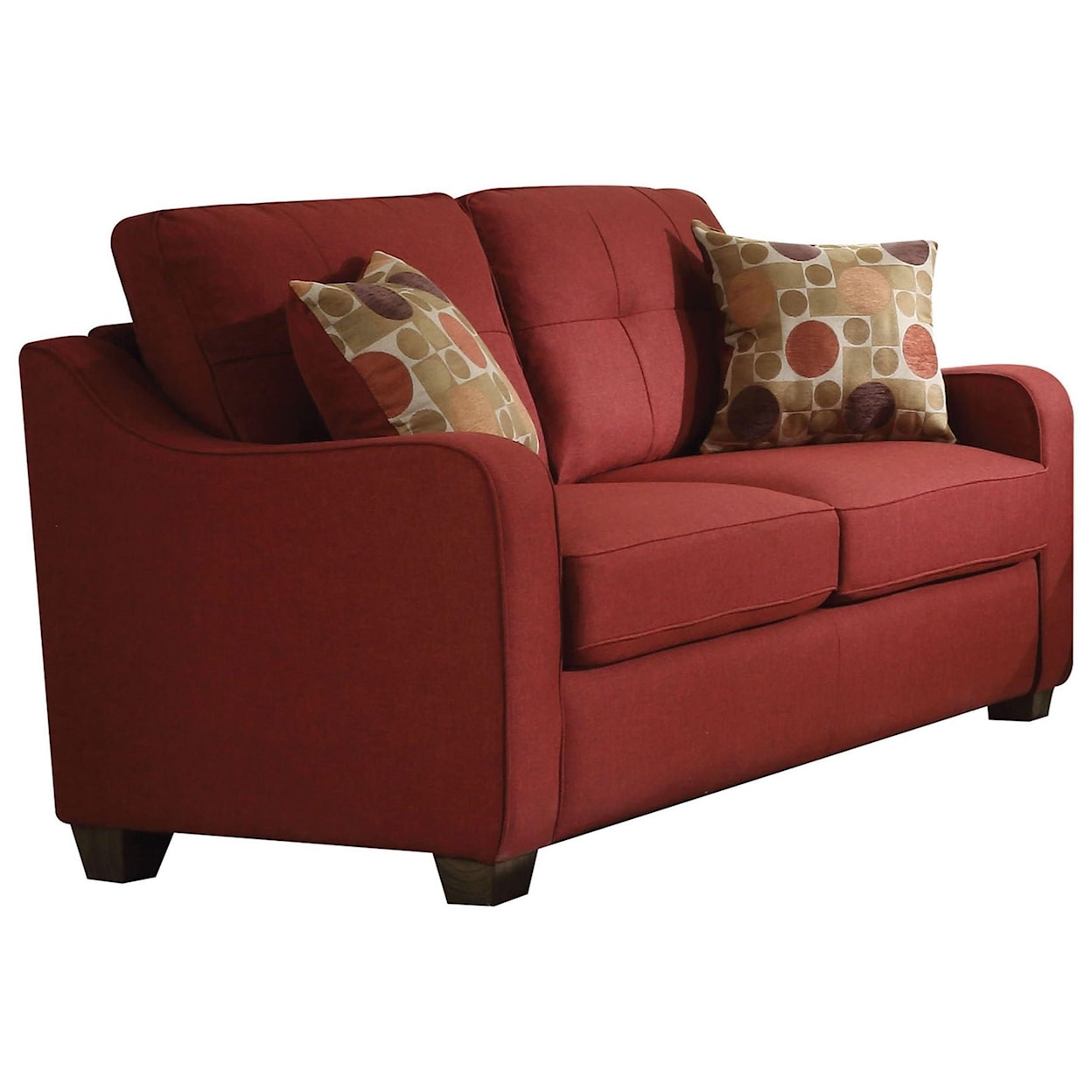 Acme Furniture Cleavon II Loveseat w/2 Pillows