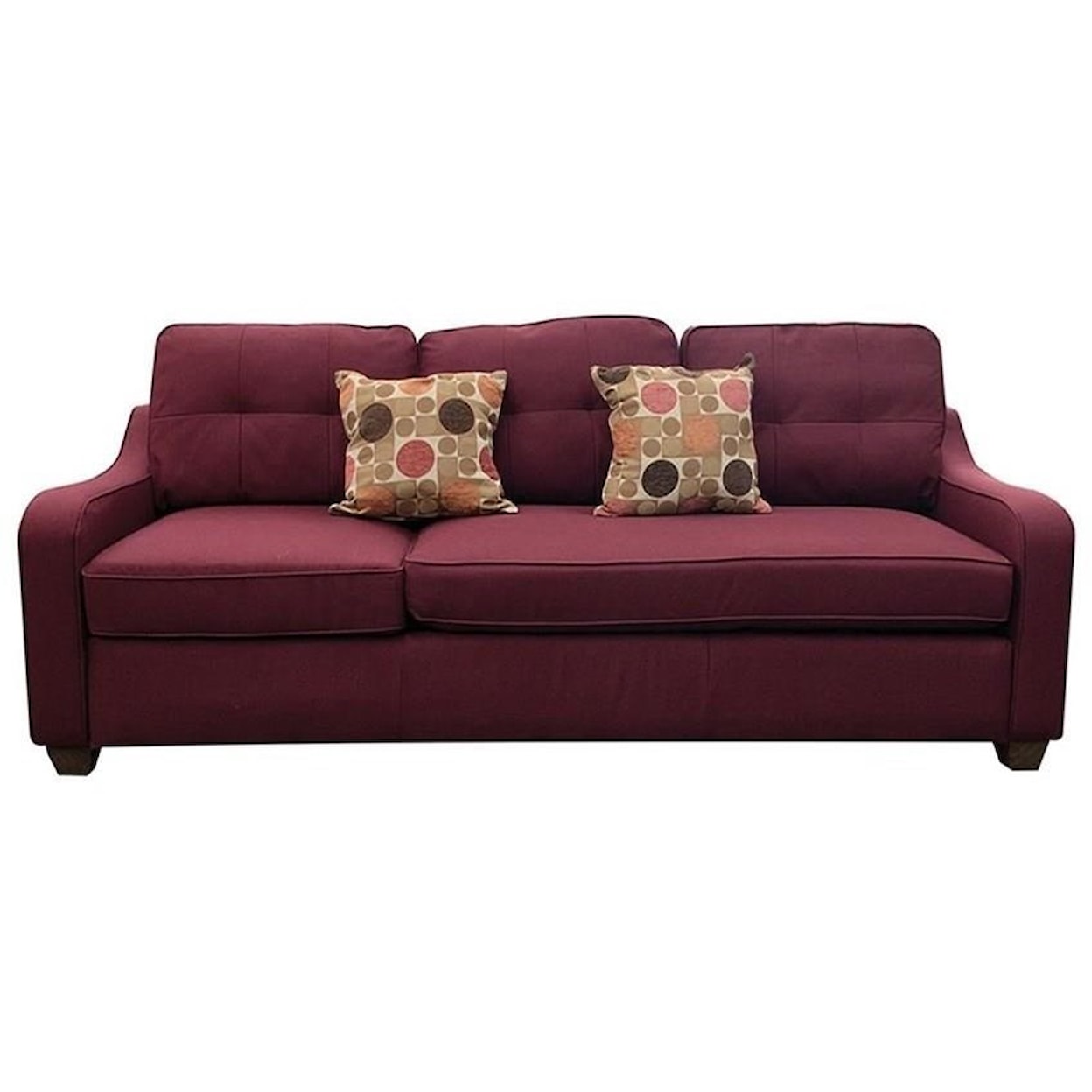 Acme Furniture Cleavon II Sectional Sofa (Rev. Chaise) & 2 Pillows